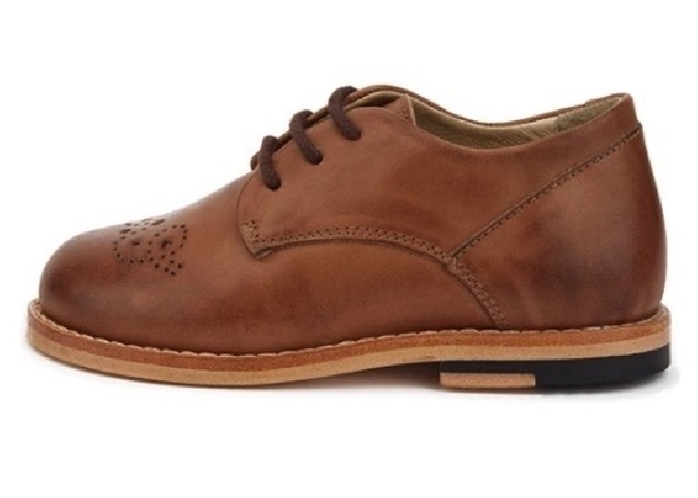 YOUNG SOLES Bobby Brogue Tan