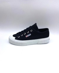 SUPERGA 2630Stripe Blck/Fwhi