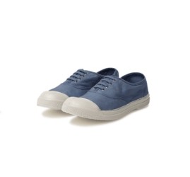 BENSIMON Women Lace Tennis Denim Blu