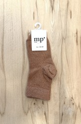 MP DENMARK Lulu Socks 858 Tawny Brown