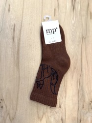 MP DENMARK Fox Socks 40 Root Beer