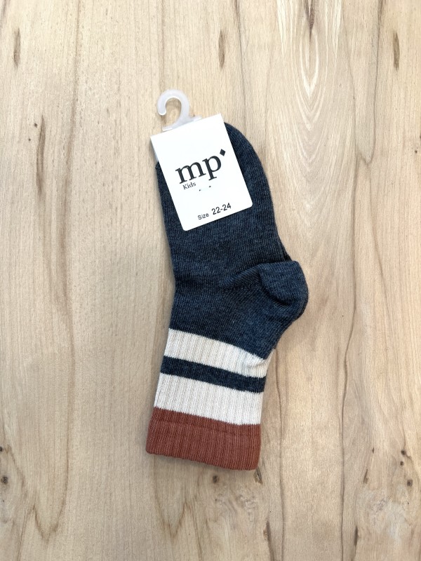 MP DENMARK Frej Socks 497 Dark Grey