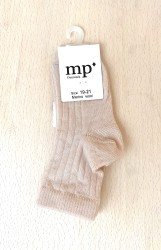 MP DENMARK Wool Rib Socks 853 Rose Dust