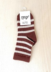 MP DENMARK Elis Socks 37 Hot Chocolate