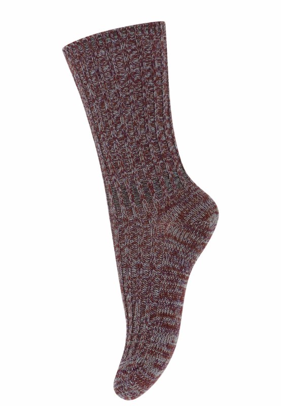 MP DENMARK Re-Stock Socks 36 Grape Skin