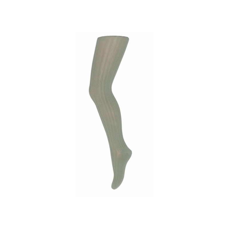 MP DENMARK Cotton Rib Tights 3049 Desert Sage