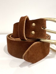 ISABELLE VARIN Ceinture Windi Velours Naturel