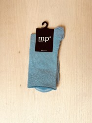 MP DENMARK Pernille Glitter Socks Blue Moment