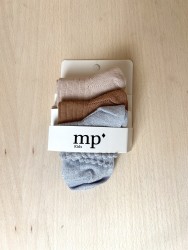 MP DENMARK Petra 3-Pack Socks 8995 Multi Mauve