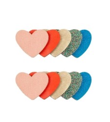 MIMI&LULA Heart Layered Clips