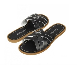 SALT WATER Retro Slide Black