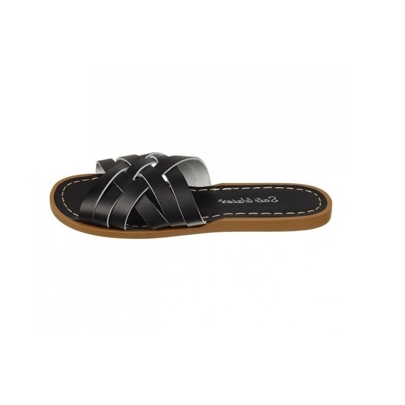 SALT WATER Retro Slide Black