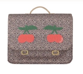 JEUNE PREMIER It Bag Midi Léopard Cherry