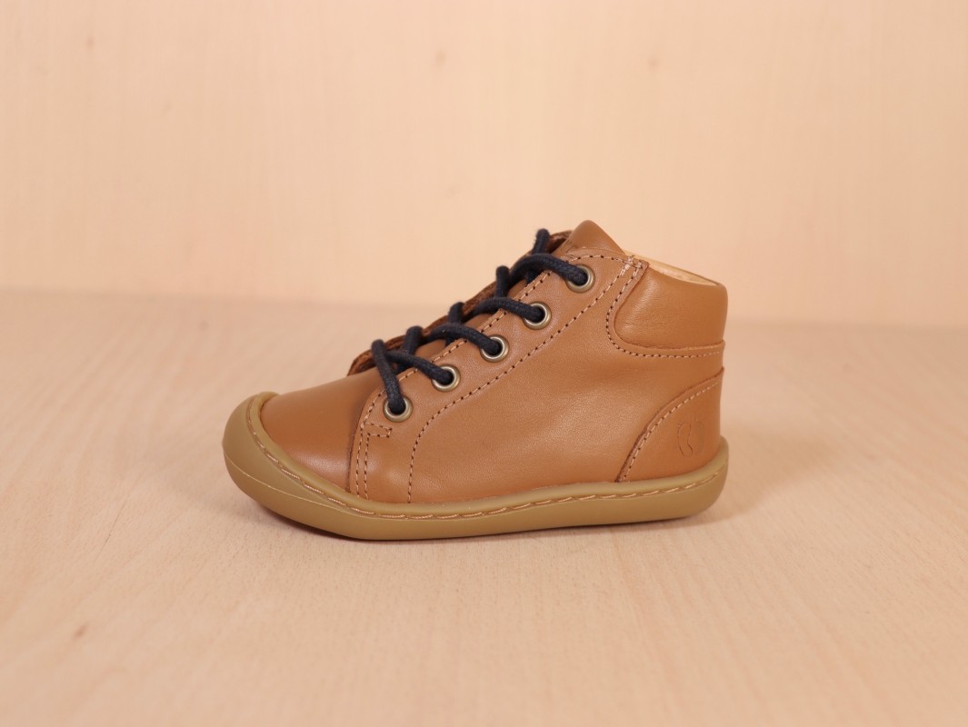 TELYOH Y01113.3316 Barefoot Mid Lace Cognac