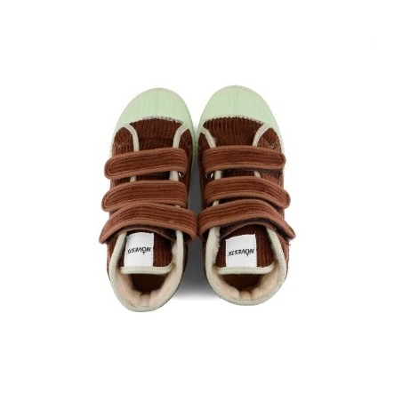 NOVESTA S.D Kid VL Corduroy Brown/Mint