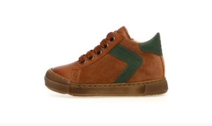 NATURINO Heist Zip Cuoio-Chestnut-GreenBottle