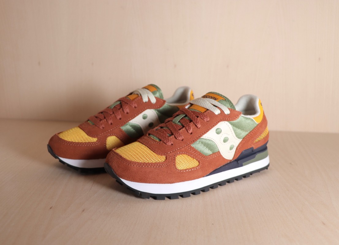 SAUCONY Shadow Original Rust/Green