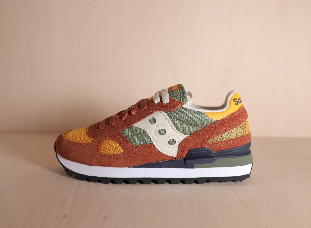 SAUCONY Shadow Original Rust/Green