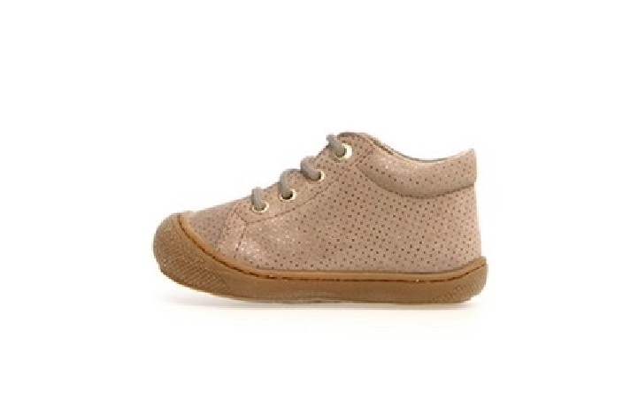 NATURINO Cocoon Suède Met Dots Taupe