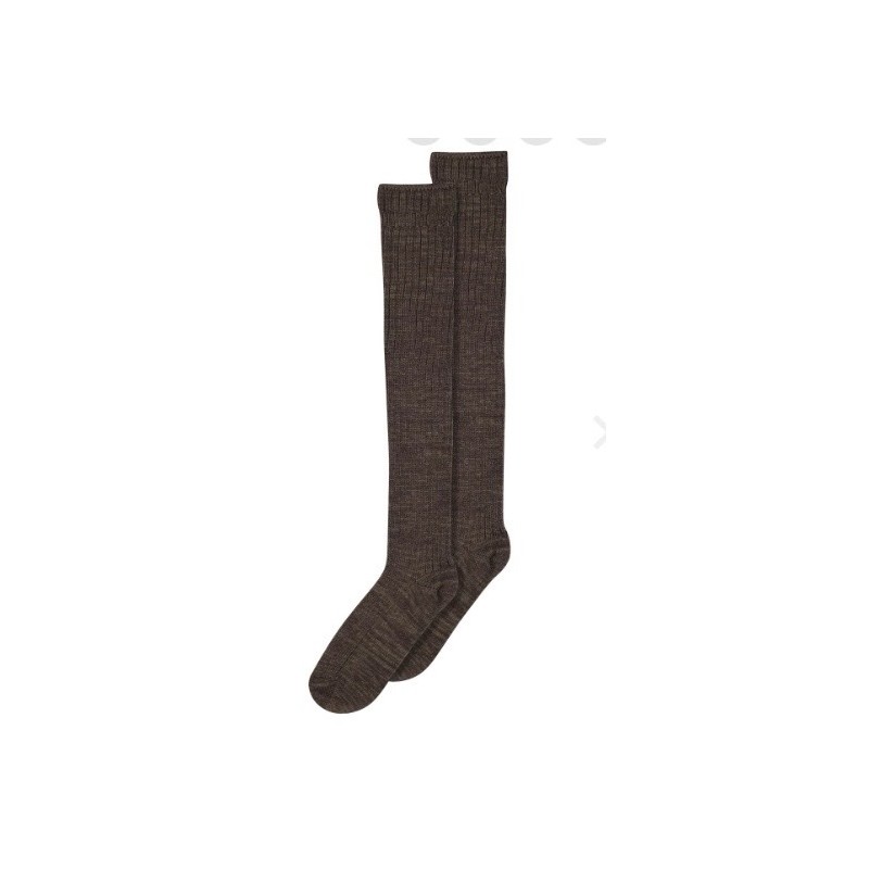 MP DENMARK Megan Knee Socks 351/Brown Melange