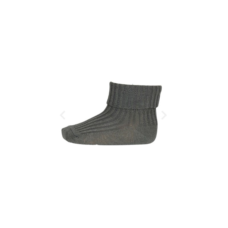 MP DENMARK Wool Rib Socks Bord 3010 Agave Green