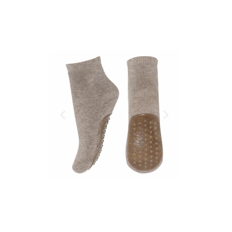 MP DENMARK Wool Socks Anti-slip 489/Light Brown Melange