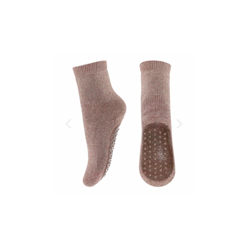 MP DENMARK Celina Socks Anti-Slip 76 Brown Sienna