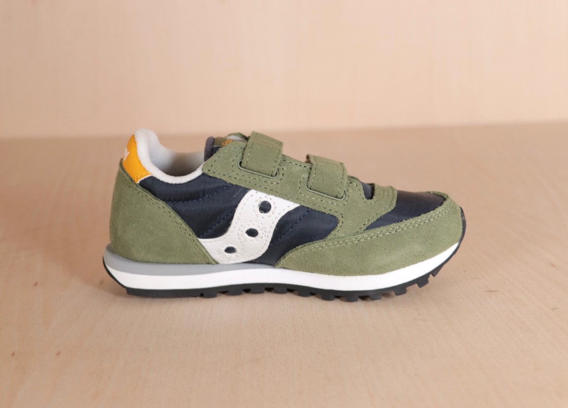 SAUCONY Jazz Double VL Olive/Navy/Gold