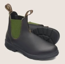 BLUNDSTONE 2394 Kids Brown Olive Elastic