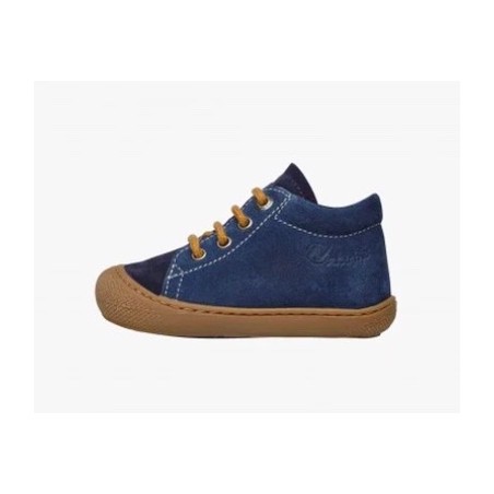 NATURINO Cocoon Suède Navy-Indigo