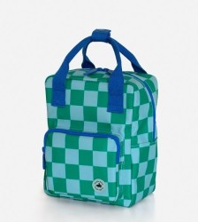 STUDIO DITTE Backpack Small Blocks Green-Blue