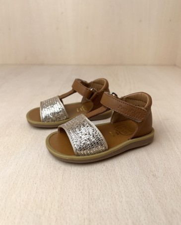 POM D'API Tao Easy Mesh Glitter Gold Camel