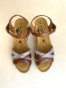 PLAKTON Bretton Vaqueta Glitter Coco Camello Rose