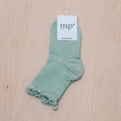 MP DENMARK Doris Glitter Socks 3103 Pastel Green