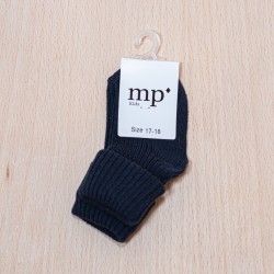 MP DENMARK Cotton Rib Socks Bord 807 Navy