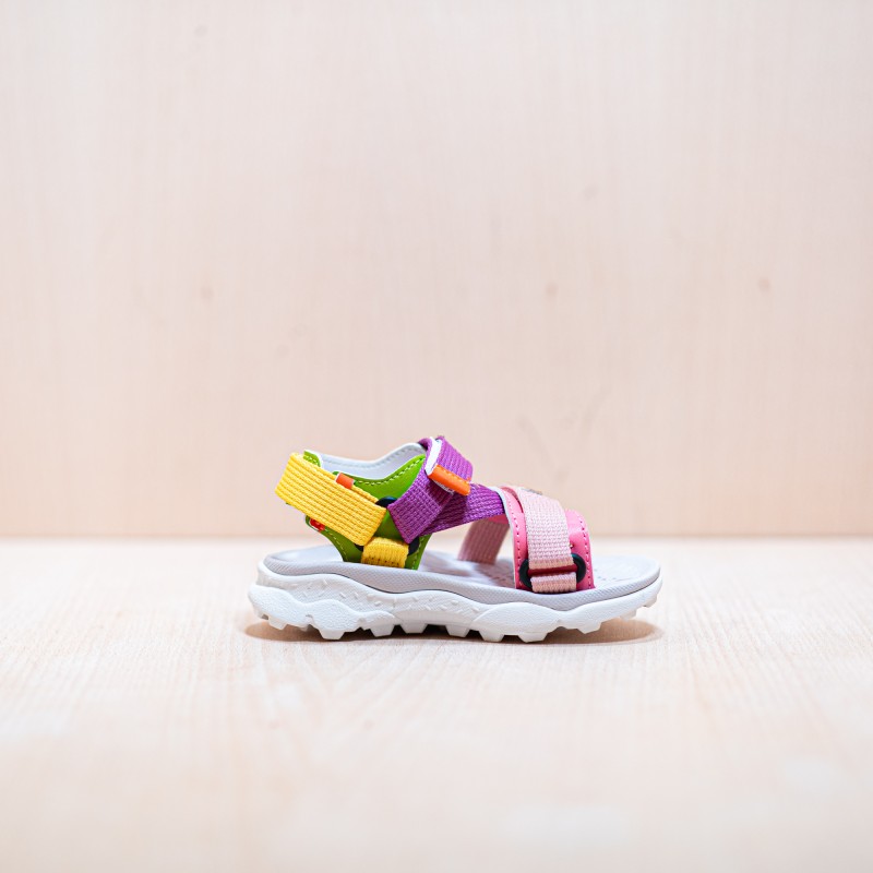 NATURINO Nazka 2 Junior Pink Violet Yellow