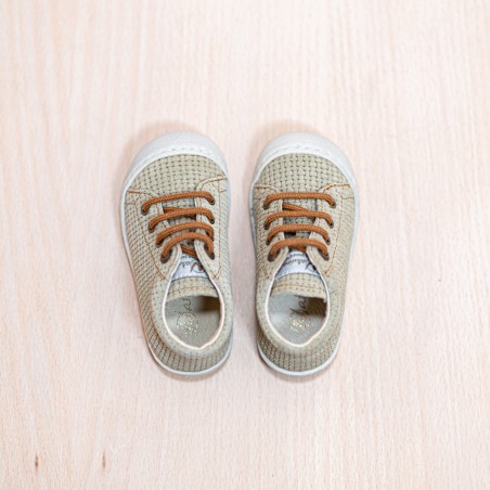 NATURINO Cocoon Suède Woven Stone-Brown