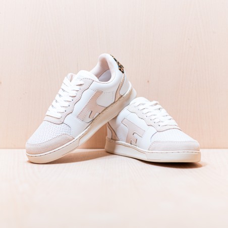 FAGUO Hazel Leather Suède Whi71
