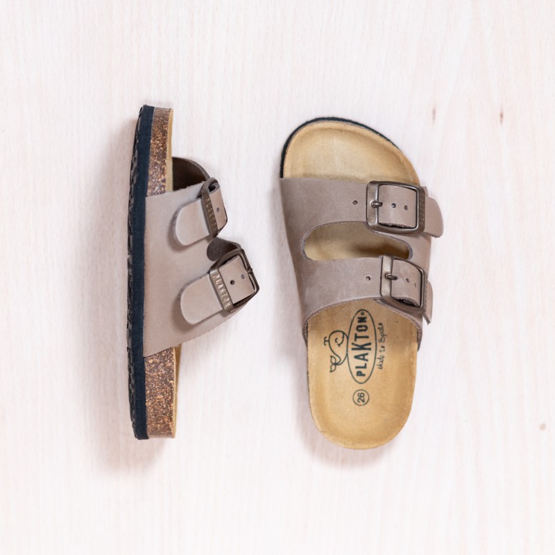 PLAKTON Patric Nobuck Taupe