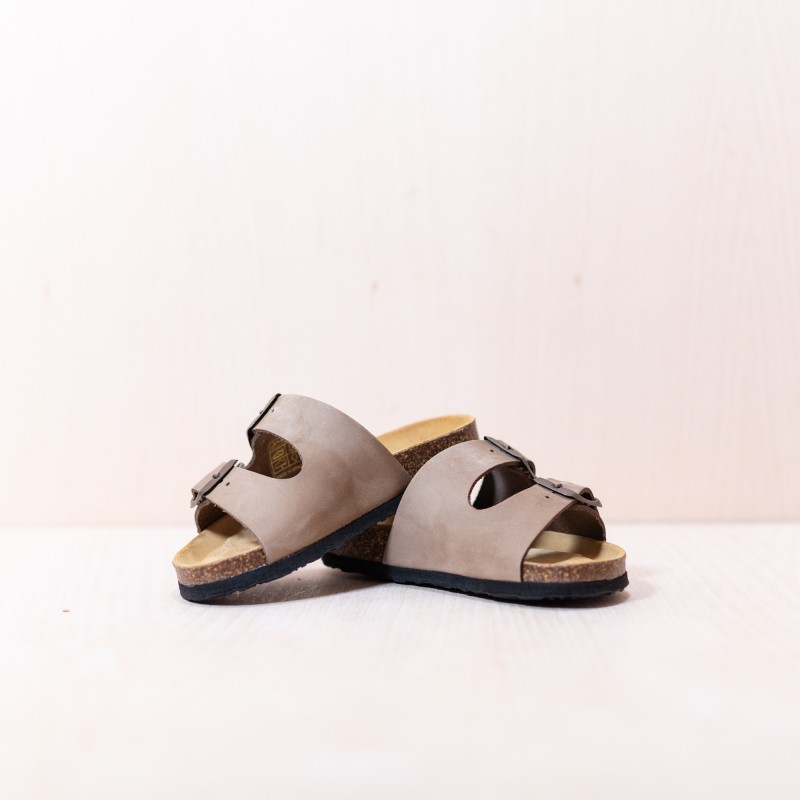 PLAKTON Patric Nobuck Taupe