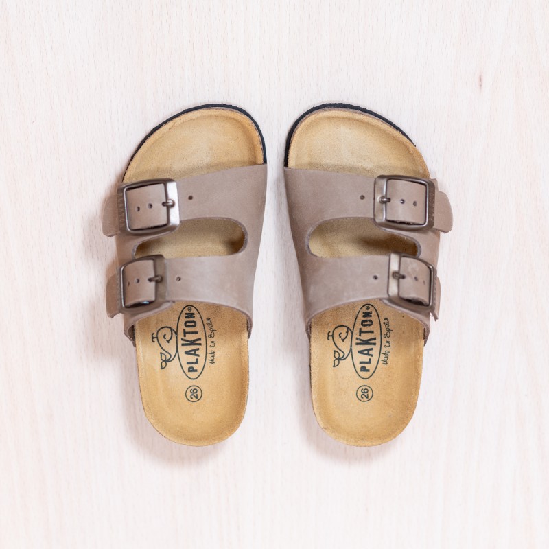 PLAKTON Patric Nobuck Taupe