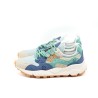 FLOWER MOUNTAIN Yamano 3 Suède/Nylon Beige-Azure-Light Blue