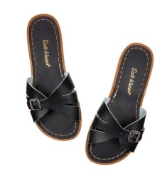 SALT WATER Classic Slides Black