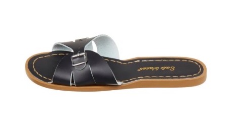 SALT WATER Classic Slides Black