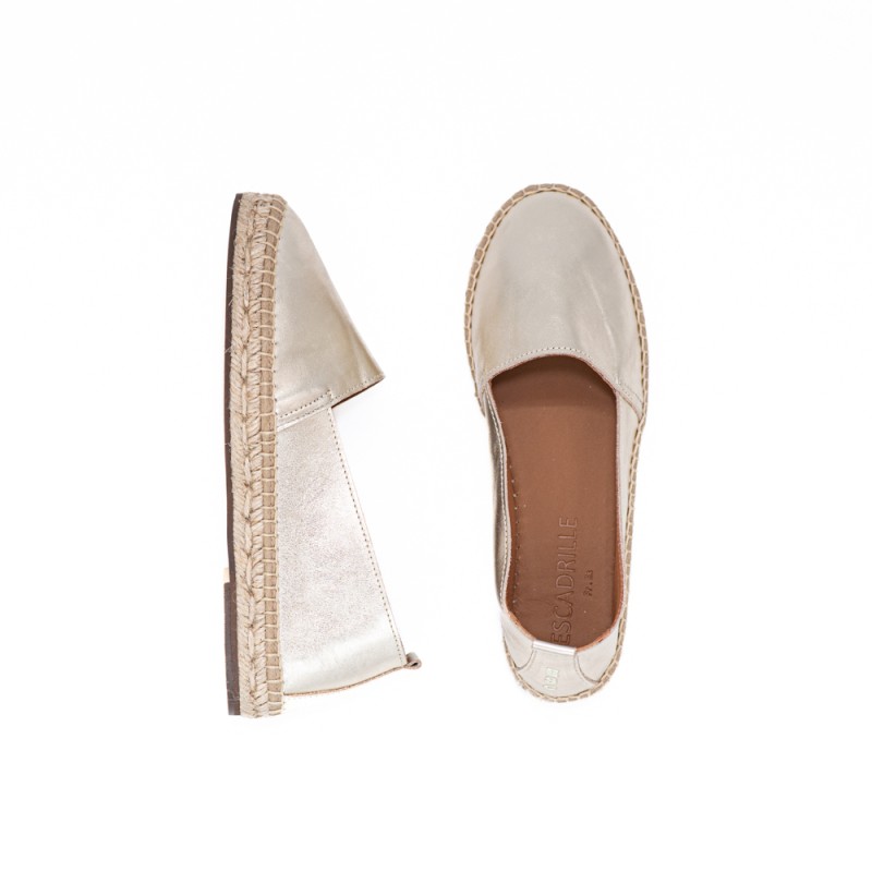 ESCADRILLE Lyonnaise Cuir Doré