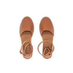 ESCADRILLE Calvi Cuir Caramel