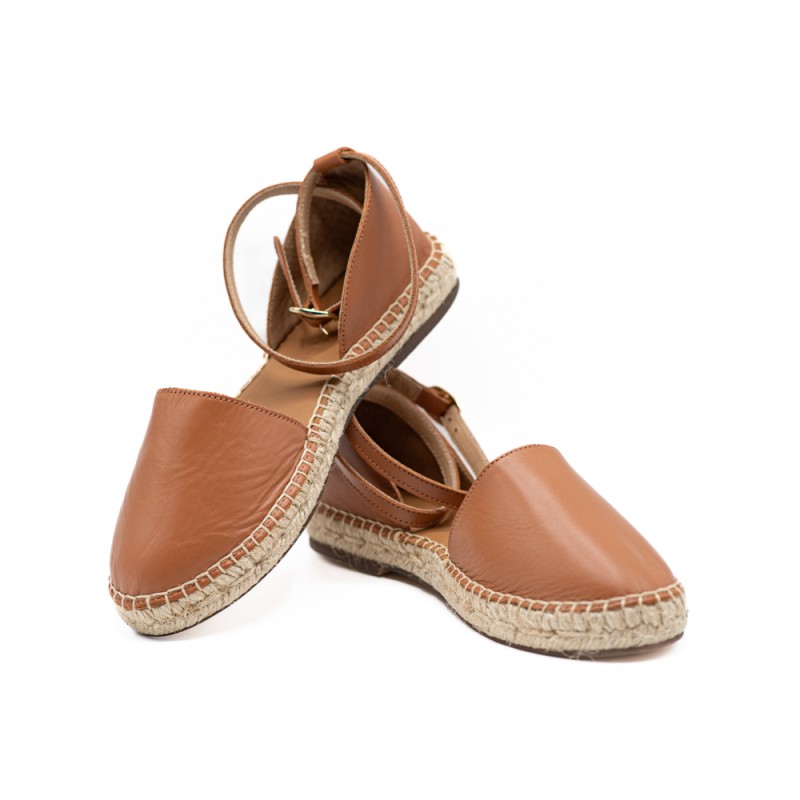 ESCADRILLE Calvi Cuir Caramel