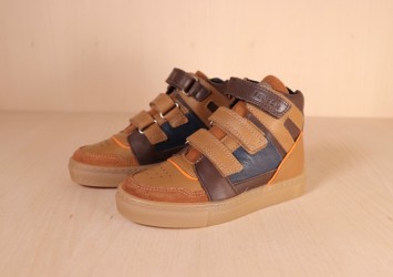 TELYOH Y1130.3316 Mid Cut Velcro Tan