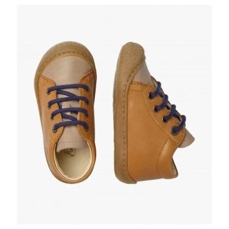 NATURINO Coccon Nappa Taupe-Cognac-Bluette