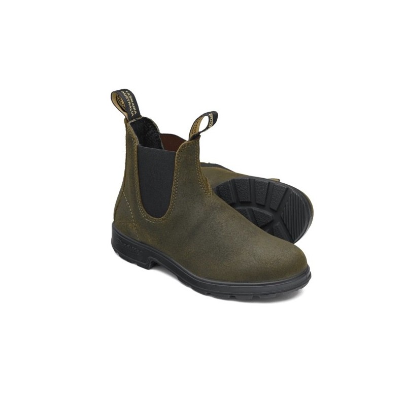 BLUNDSTONE 2496 Kids Suède Dark Olive